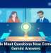 Google Meet Questions Now Come With Gemini Answers
